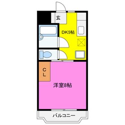 ハイツ赤とんぼの物件間取画像